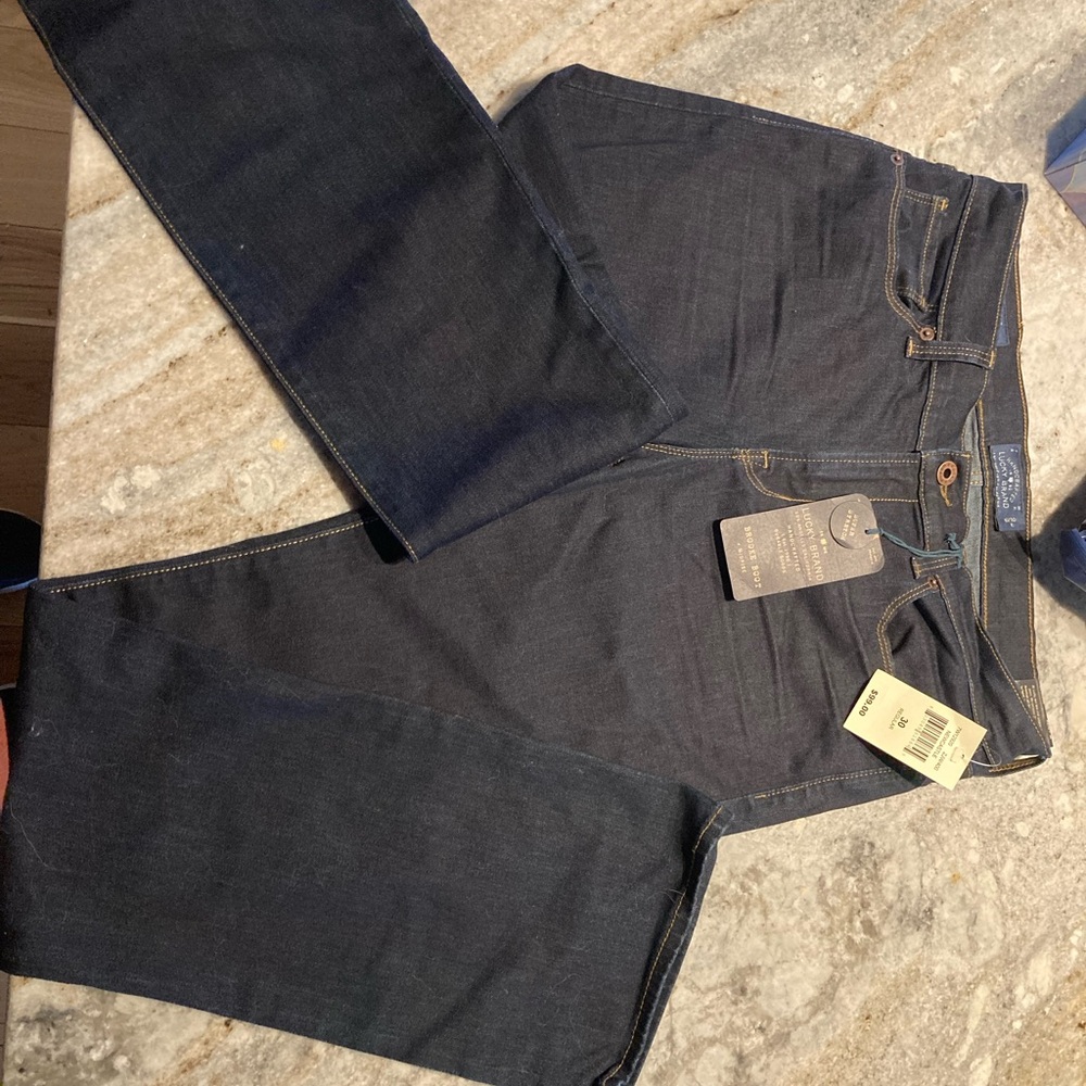 Dark Blue Denim Jeans